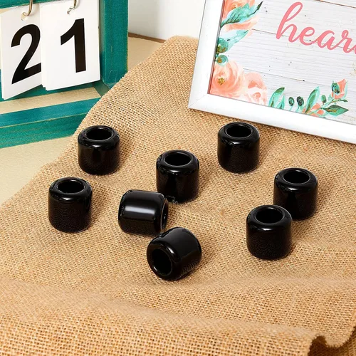 Vista 3 de Suclain 10 Pcs 0.7 Inch Chime Candle Holder Small Candle Holders Ceramic Holder for Rituals, Spells, Vigil, Altar, Witchcraft, Wiccan Supplies