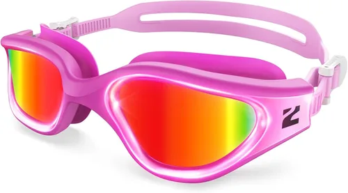 Vista 10 de ZIONOR G1 Nava Super Anti-niebla Gafas de natación unisex espejo/lente de humo brillante