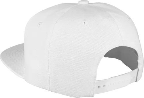 Vista 138 de Gorras Snapback Gelante para Hombres - Gorra de Béisbol con Visera Plana Ajustable - Liso en Blanco Ajustable Negro