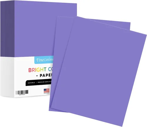 Vista 18 de Papel de color negro liso de 8.5 x 11 pulgadas, para la escuela, la oficina y el hogar, manualidades navideñas, artes y manualidades, sin ácido ni