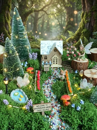 Vista 5 de Planta artificial de musgo artificial de musgo floral verde de 5.3 onzas para manualidades, manualidades de hadas, jarrón, florero, decoración de A