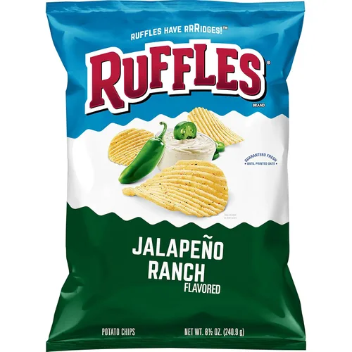 Vista 16 de Ruffles Papas fritas Ruffles con aderezo, 8.5 onzas
