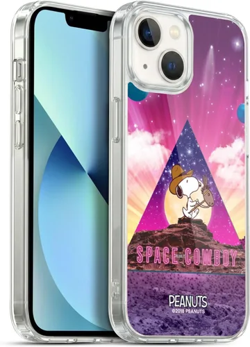 Vista 141 de Head Case Designs Funda de gel con licencia oficial de Peanuts Nebula Cactus Needles Snoopy Space Cowboy [protección de grado militar] compatible