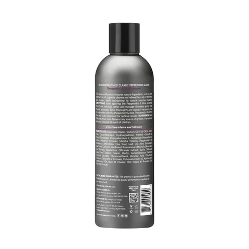 Vista 2 de Design Essentials Menta y Aloe Therapeutics - Champú antipicazón para alivio instantáneo del cuero cabelludo y la caspa - 8 onzas