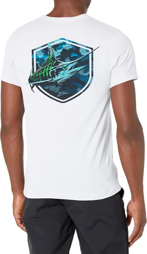 Vista 2 de HUK Men's Kc Scott Short Sleeve Tee Performance Fishing T-Shirt