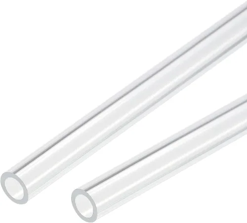 Vista 16 de MECCANIXITY Tubo acrílico transparente rígido redondo tubo 0.157 in (5/32") ID 0.315 in (5/16") OD 10" para lámparas y linternas, sistema