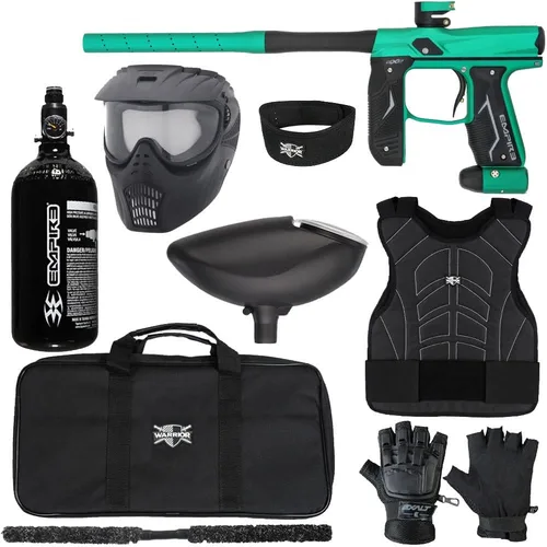 Vista 16 de Action Village Empire Axe 2.0 Level 1 Kit de pistola de paintball protector