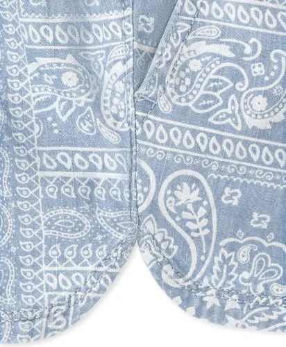 Vista 5 de The Childrens Place Pantalones cortos de sarga con estampado para niñas