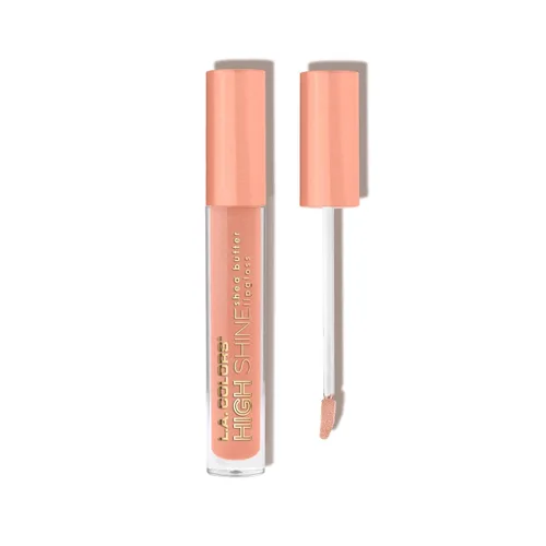 Vista 20 de Manteca de Karité Lip Gloss de lato brillo L.A. Colors, de 0,14 onza, Bebé Pastelillos (Baby Cakes)