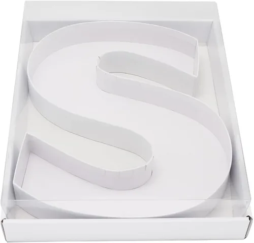 Vista 15 de WENPACK 2025 - Caja de regalo de cartón con forma de tapa transparente (negro, tapa graduada)