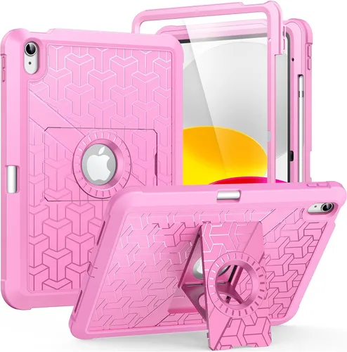 Vista 20 de MoKo Funda para iPad (A16) de 11ª/10ª generación 2025/2022, resistente a prueba de golpes, doble capa protectora de cuerpo completo, protector