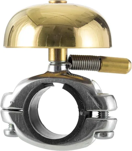 Vista 4 de CATEYE OH-2200 Yamabiko Bicycle Bell – Classic Brass Bike Bell with Loud 85 Decibel Sound for Safety, Fits Road, MTB, Kids Bikes, Aluminum Bolt-on