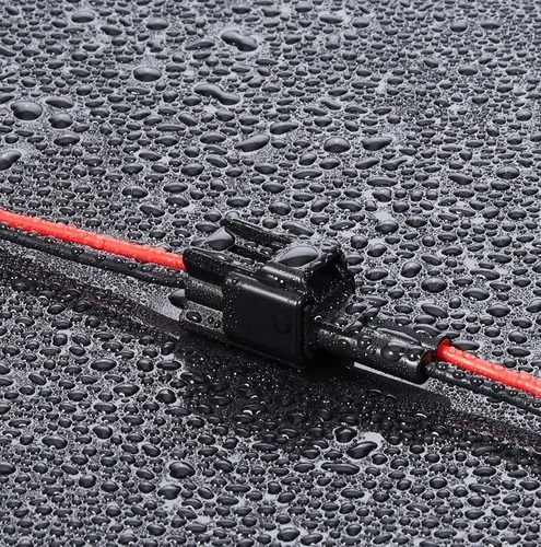 Vista 5 de Conectores impermeables de 2 pines, conector de cable eléctrico automotriz impermeable de 16AWG, macho hembra de desconexión rápida para automóvil