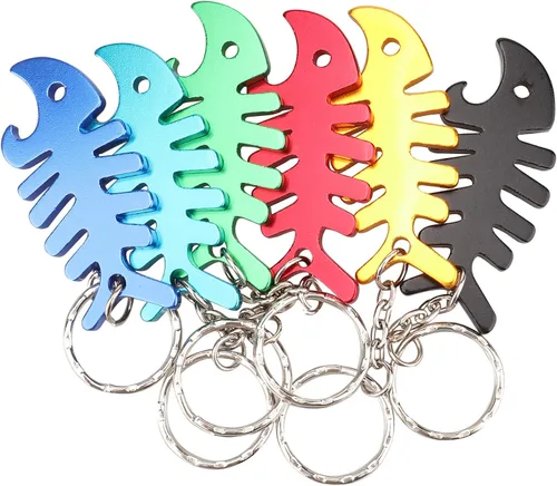Vista 12 de SWATOM Llavero de abrebotellas de pingüino, herramienta para abrebotellas de cerveza, accesorios para llavero