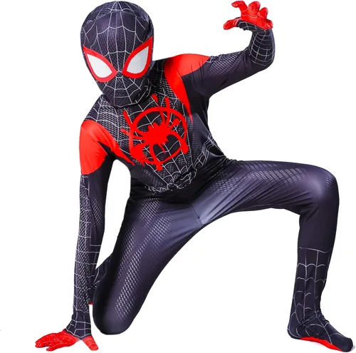 Vista 3 de YongEnShang Disfraz de superhéroe de Halloween para niños