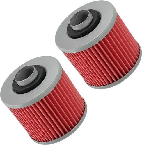 Vista 3 de Caltric Paquete de 2 filtros de aceite compatibles con Yamaha Xtz750 Xtz-750 Super Tenere 750 754 1989-1997