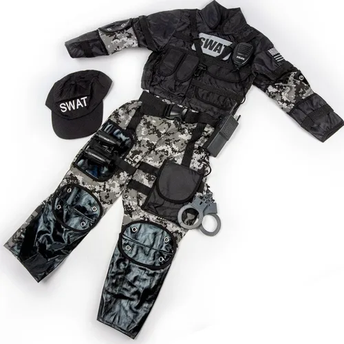 Vista 3 de Teetot SWAT Team Disfraz infantil