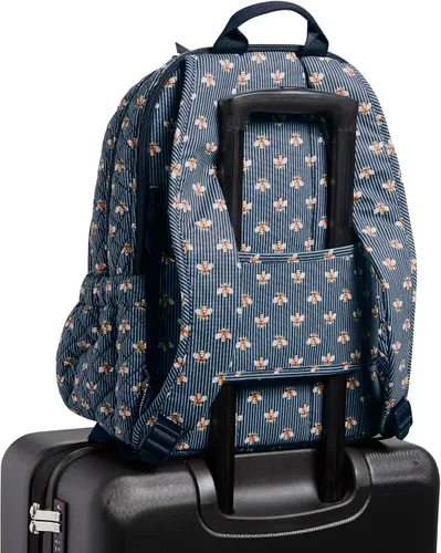 Vista 6 de Vera Bradley - Mochila Campus de algodón para mujer