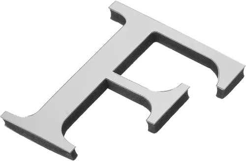 Vista 30 de PATIKIL Adhesivos de pared de acrílico 3D con letras S autoadhesivas para decoración del hogar, letrero artístico, para bricolaje, decoración