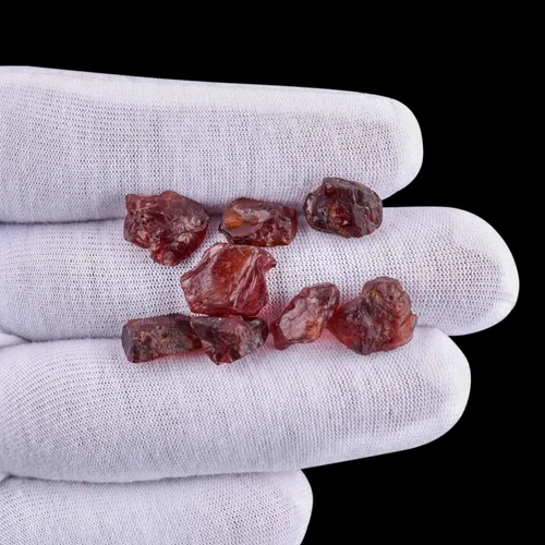 Vista 4 de Odrilliongems Piedra preciosa natural de cristal crudo piedra en bruto DIY fabricación de joyas de alambre Envoltura de chakras cristales curativos