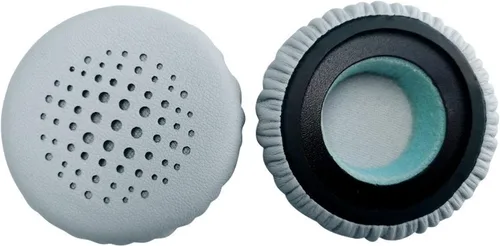 Vista 8 de W570BT - Almohadillas de repuesto de piel de proteína, piezas de reparación compatibles con auriculares Edifier W670BT, W570BT, W675BT (negro)