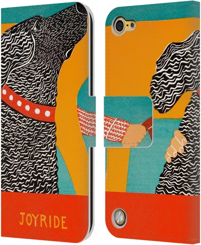 Vista 17 de Stephen Huneck 25 Company Sally & People - Funda de piel tipo cartera compatible con iPod Touch 5G 5ª
