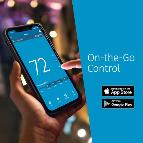 Vista 11 de Sensi - Termostato inteligente, 100 años de experiencia, Wi-Fi, privacidad de datos, programable, fácil de instalar, funciona con Alexa, certificado