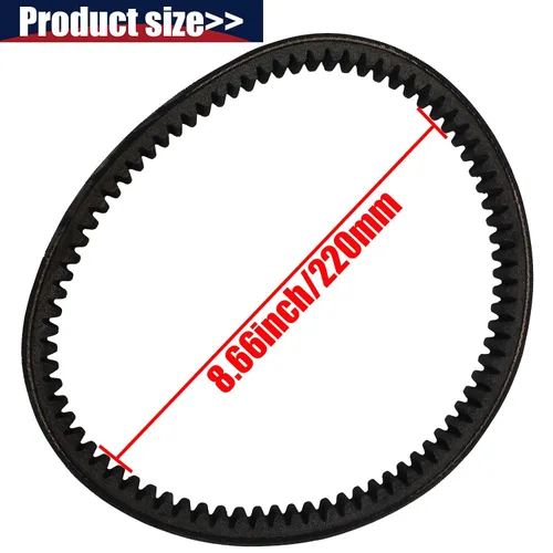 Vista 4 de KT196 - Correa de transmisión compatible con la serie 30, correa convertidora de par Powersports Coleman KT196cc 4 ruedas 196cc 6.5HP Comet 203589