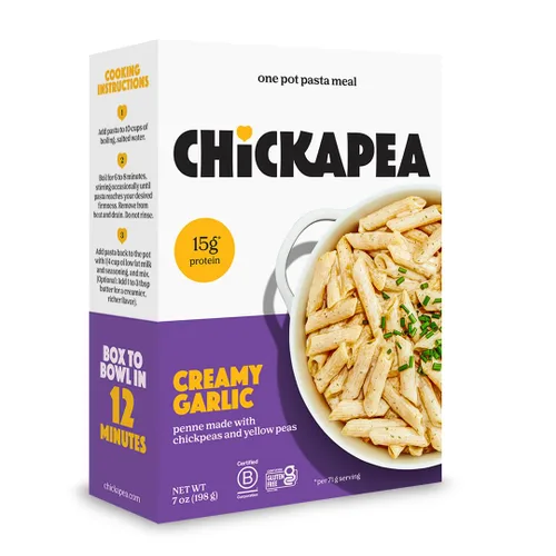Vista 10 de Chickapea Pasta de garbanzos One Pot - Pepper & Parm - 7 oz (paquete de 1)
