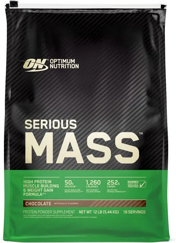Vista 17 de Proteína para ganar peso Serious Mass Gainer de Optimum Nutrition, 1054620, Banana, 1, 1
