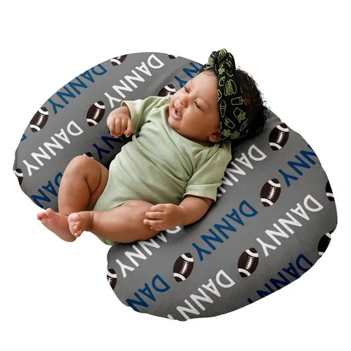 Vista 21 de Dyoart Funda de almohada de lactancia para bebé, funda de almohada personalizada para biberón, regalo personalizado para niños y niñas