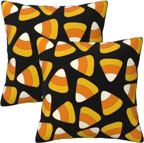 Vista 11 de JOOCAR Juego de 2 fundas de almohada de otoño, con texto en inglés «Hello Pumpkin», «Hello Fall», fundas decorativas de lino para sofá, decoración