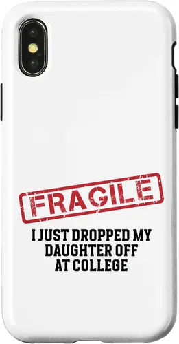 Vista 5 de Fragile I Just Dropped My Daughter Off at College Case for iPhone 17