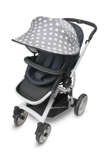 Vista 12 de Manito parasol para carriolas y asientos de auto (7 colores disponibles), Negro