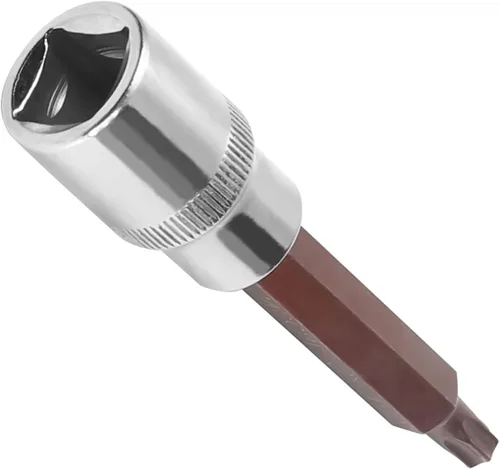 Vista 45 de Utoolmart 1/2" Drive x 0.551 in largo Hex Bit Socket, métrico, S2 y Cr-V acero 1pcs