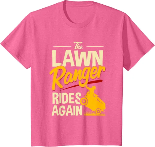 Vista 43 de The Lawn Ranger Rides Again - Camiseta de corte de césped Azul Marino