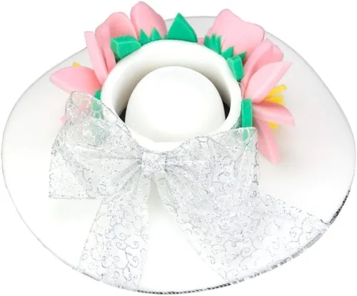 Vista 137 de Foam Party Hats: Feathers Princess Crown – Handmade Fancy Feather Crown for Weddings, Parties & Costumes