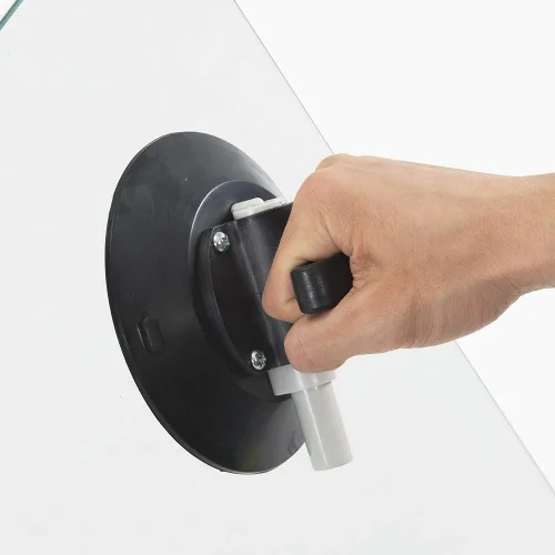 Vista 6 de IMT Bomba de ventosa de vidrio de 4.5 pulgadas activa, elevador de vidrio con ventosa al vacío con mango en T con placa cóncava para superficie