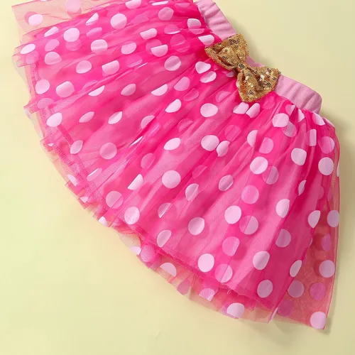 Vista 6 de Conjunto de mameluco de algodón para el primer cumpleaños para niñas con lentejuelas y lazo para la cabeza, 3 piezas