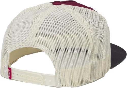 Vista 2 de Kimes Ranch Cody - Gorra de camionero bordada con logotipo de bandera de malla para hombre