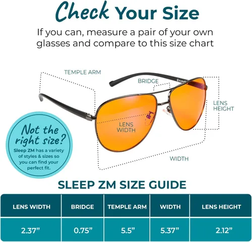 Vista 2 de Blue Light Blocking Glasses for Sleep + Eye Strain Relief Filtration from 35% clear for daytime screens to 100% red for sleep.