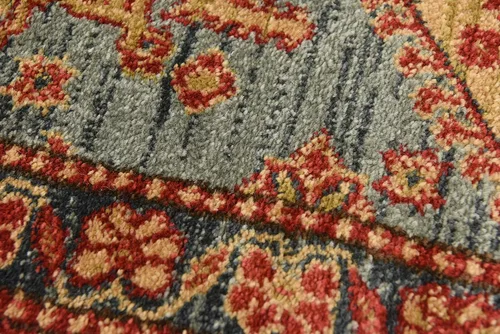 Vista 15 de Unique Loom Sahand Collection - Alfombra de área (2' 2" x 3' 1", rectangular, azul claro/marrón claro)