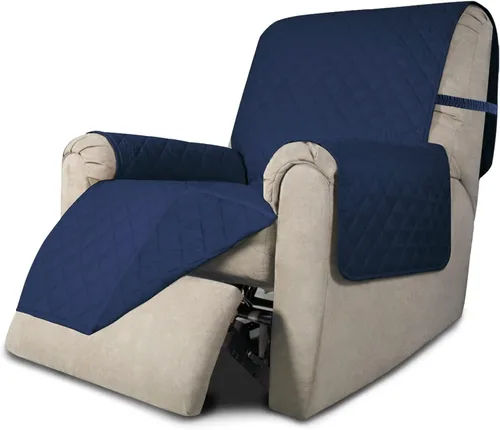 Vista 78 de Easy-Going - Funda reversible para sofá, resistente al agua, con varillas de espuma y correas elásticas, protector de muebles para mascotas y perros