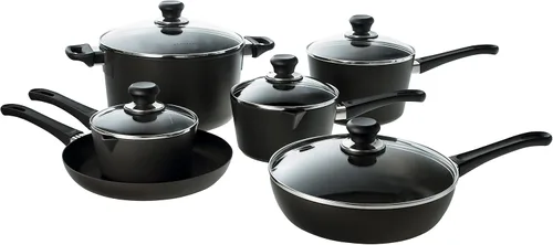 Vista 18 de Scanpan Sartén para Freír Antiadherente Clásica de 8 Pulgadas – Compatible con Estufas de Gas y Eléctricas, Segura para Utensilios de Metal, Segura