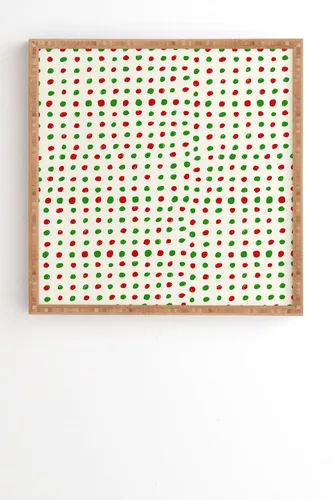 Vista 7 de Deny Designs Leah Flores - Arte de pared enmarcado de bambú, 11 x 13 pulgadas, vamos a correr Iii