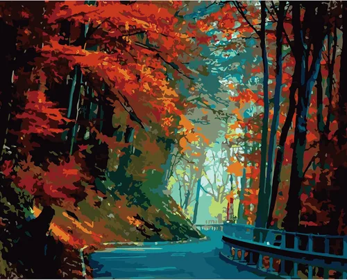 Vista 13 de FILASLFT Pintura por Números Gato Negro, Pintura por Números para Adultos y Principiantes en Lienzo, Kits de Pintura al Óleo de Paisaje de Jardín