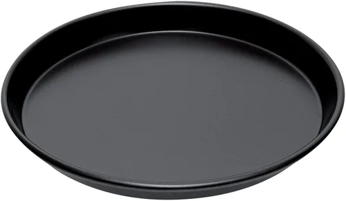 Vista 2 de Restaurantware Met Lux - Molde redondo para tartas de 10.2 pulgadas, 1 sartén para pizza de alta resistencia, antiadherente, de aluminio