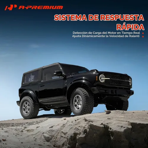 Vista 8 de Válvula de control de aire en ralentí de inyección de combustible A-Premium Compatible con Nissan D21 1990-1994, Pickup 1995-1997 2.4L, Reemplazo#