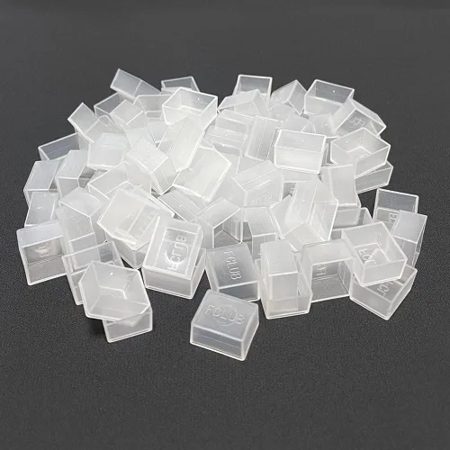 Vista 11 de Sartenes de acuarela vacías con rayas magnéticas – 100 piezas de plástico de 0.0 fl oz kits de sartenes para bricolaje acuarelas o acrílicos pintura
