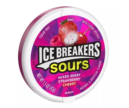 Vista 5 de Ice Breakers - Recipientes de 1.5 onzas con sabor a fresa y cereza (paquete de 8), 1.5 onzas